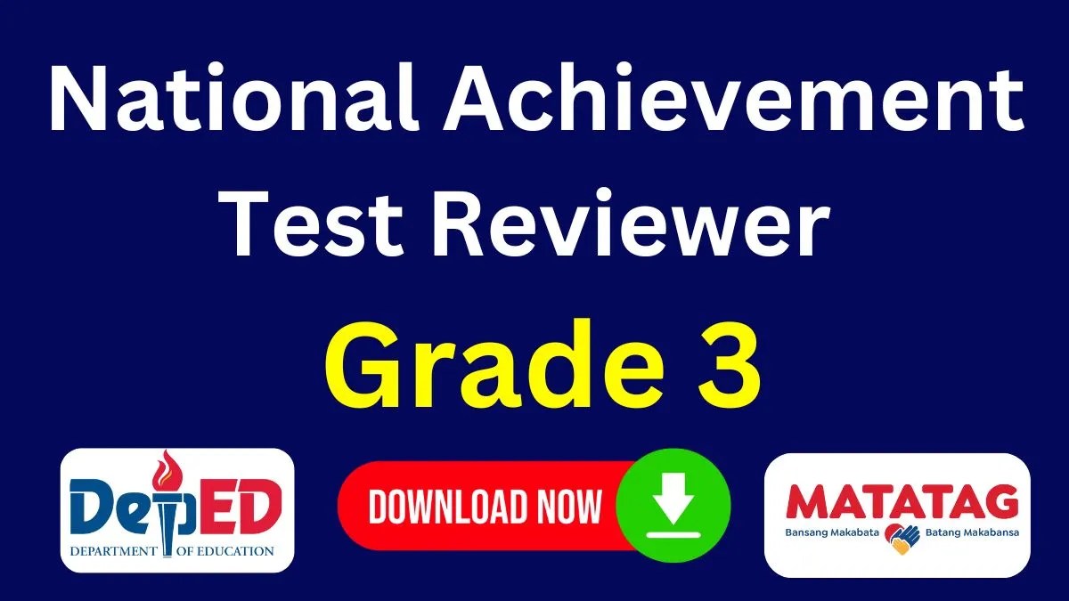 National Achievement Test Reviewer for Grade 3