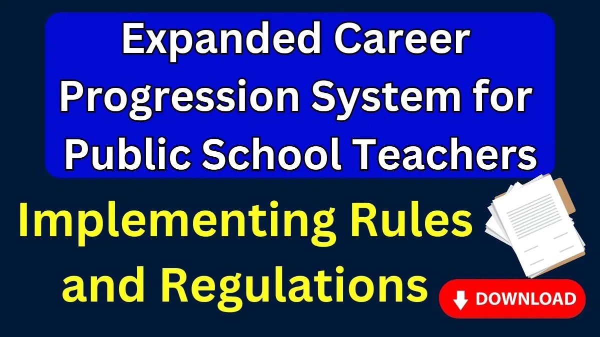 Expanded Career Progression System IRR