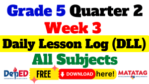 Daily lesson log (DLL) Grade 5 Quarter 2 Week 3