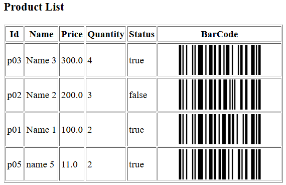 From restaurant menus to the olympics, qr codes are showing up everywhere. Barcode In Spring Mvc Framework And Spring Data Jpa Learn Programming With Real Apps