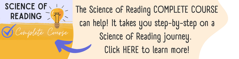 science of reading learning