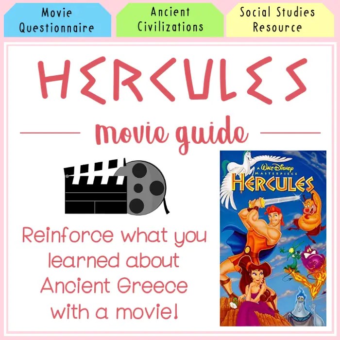 Hercules Movie Guide and Questionnaire