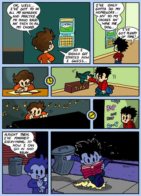 Comic Time Management Fixes Everything - Download Perfect Mountain Image | HD