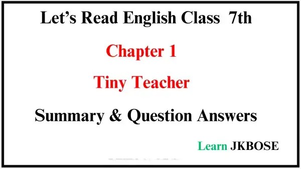 The-Tiny-Teacher-Chapter-1-Summary-and-Question-Answers