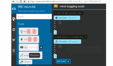 How To Use The Bbc Microbit Input Buttons Microbit Learnlearn Co Uk - Creative Dark Art - Ultra HD