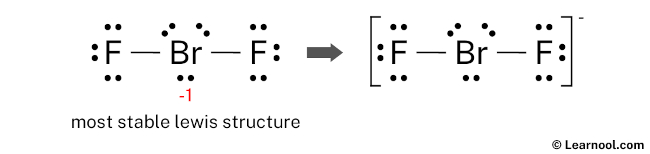 Brf2- lewis structure