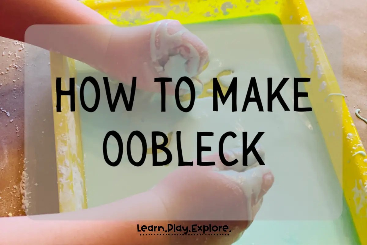 How to Make Oobleck with Cornstarch: A Fun Science Activity for Kids (15 Minutes!)