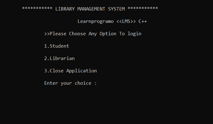 Library Managment System In C Final Year Project 11A C library management system project with simple and easy code.