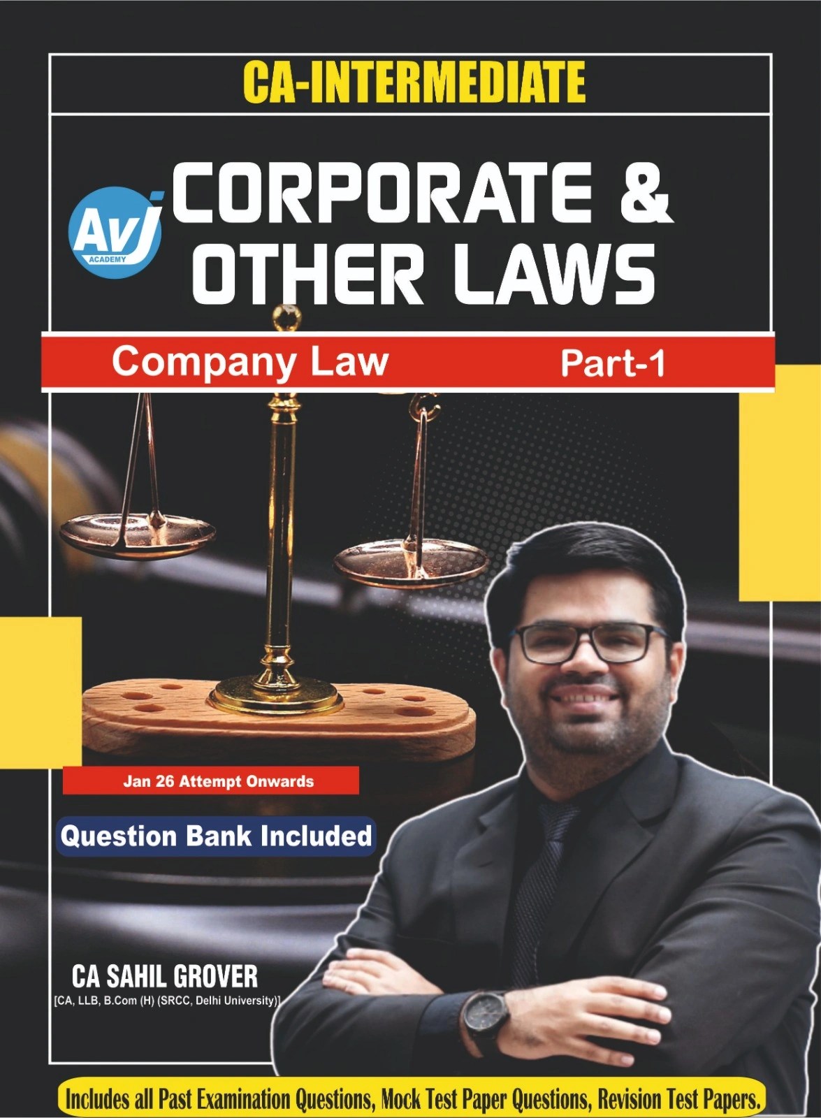 CA Inter Corporate and other law Books & Strategic Management Chart Book By CA Sahil Grover