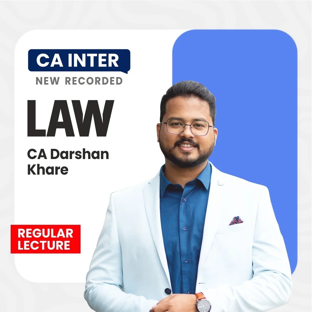 CA Inter Corporate Laws & Other Laws Regular Video Lectures by CA Darshan Khare
