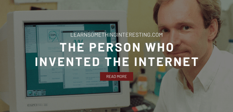 The Person Who Invented the Internet - Learn Something Interesting