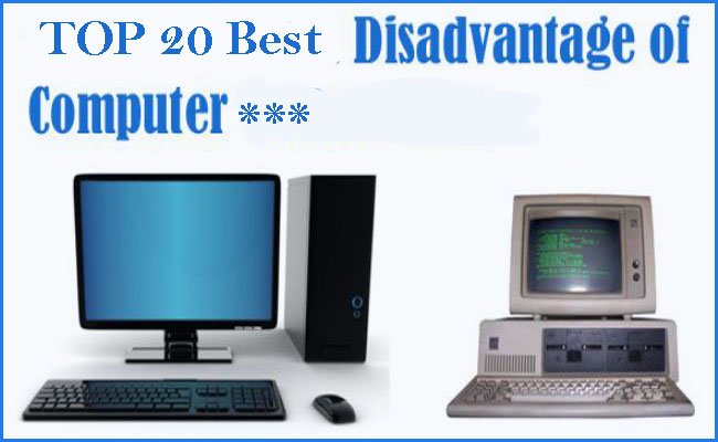 Disadvantages of Computer