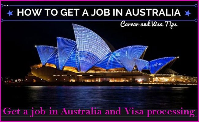 How to get a job in Australia