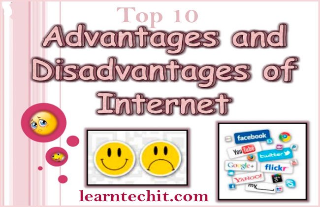 advantages and disadvantages of Internet