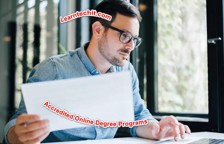 Accredited Online Degree Programs