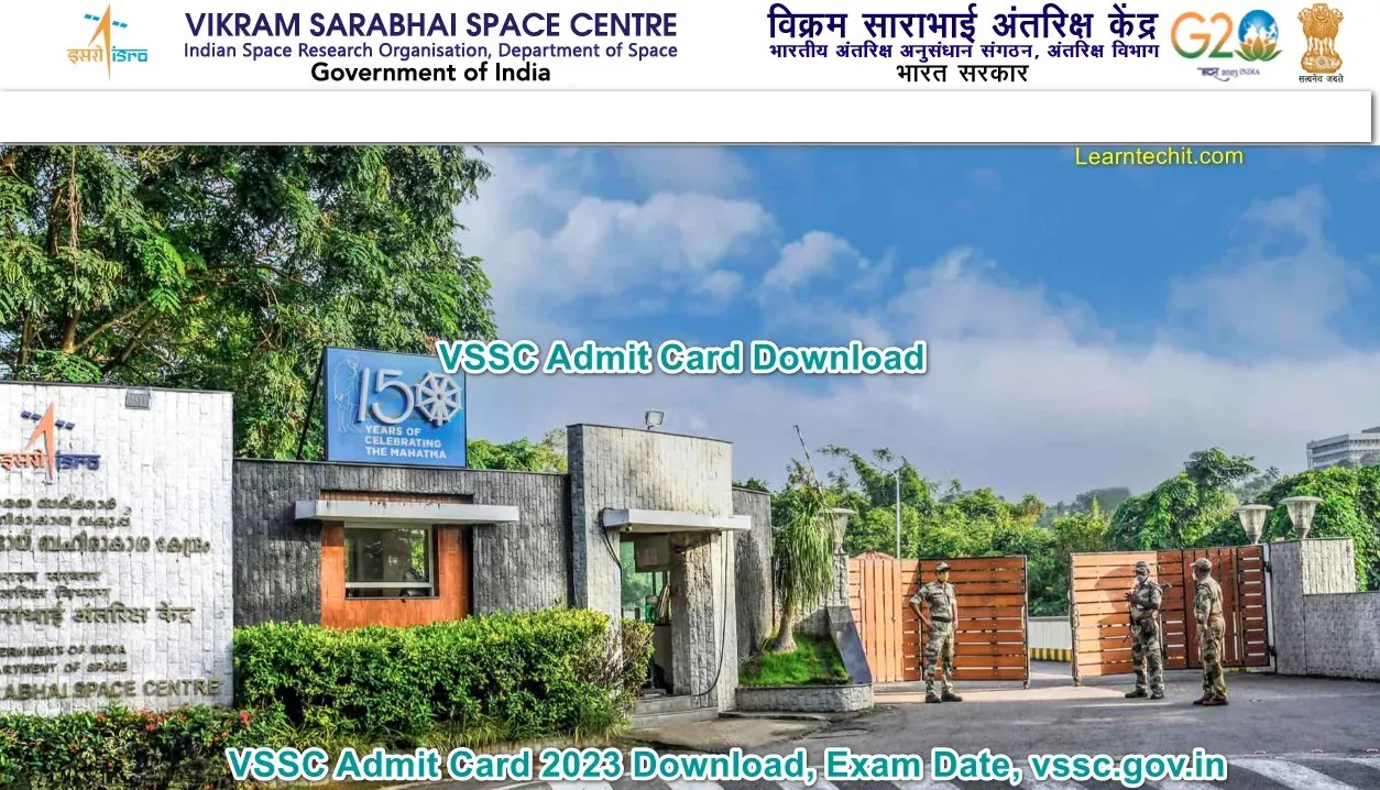 VSSC Admit Card 2023 Download