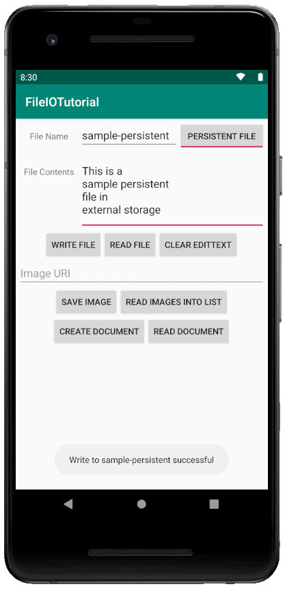 Android File Storage Tutorial In Java Internal External Cache - Premium Minimal Picture Gallery - Desktop