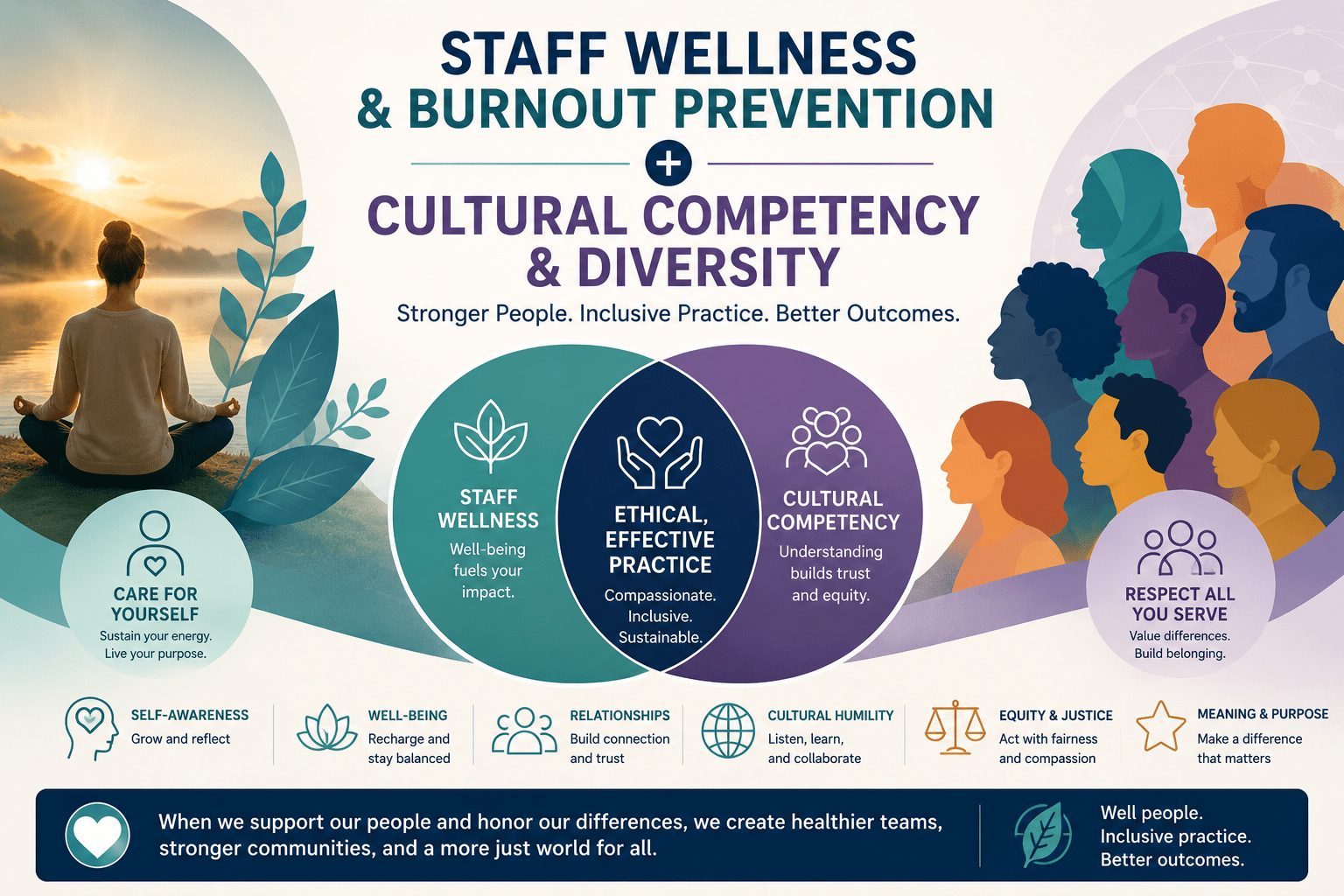 Staff Wellness & Burnout Prevention + Cultural Competency & Diversity