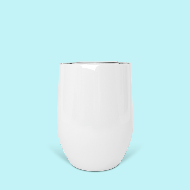 Custom Printed Wine Tumbler Mockup