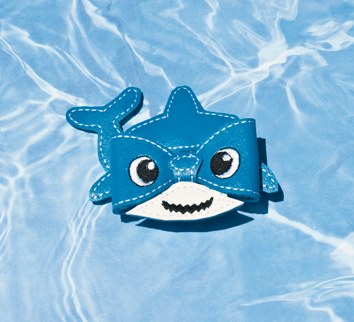 Boy Shark Hair Bow