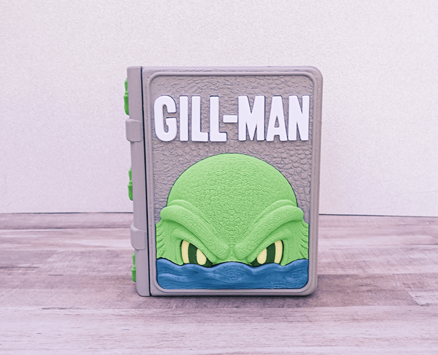 Gill Man Book Playset