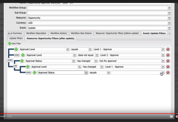 Workflow detail