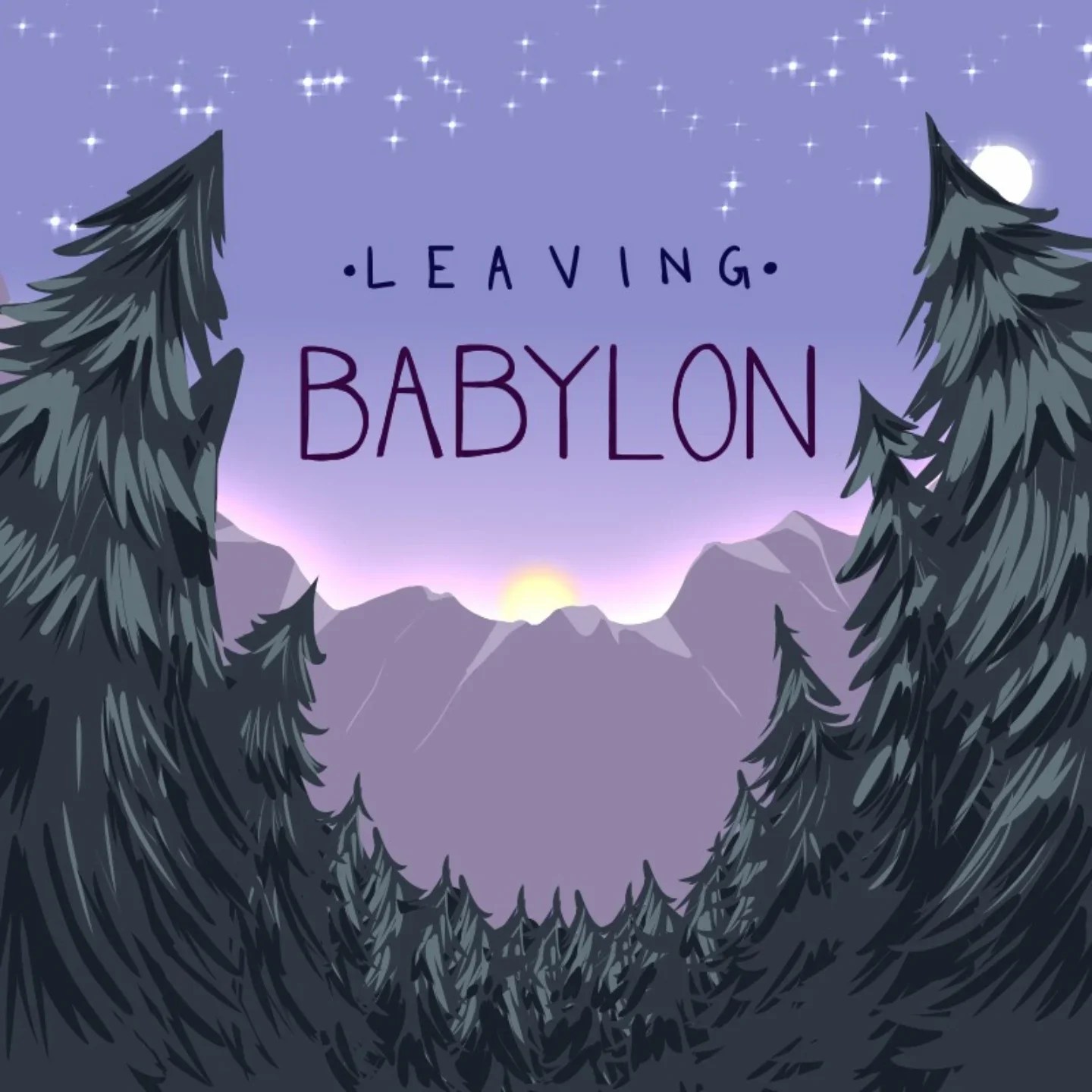 Leaving Babylon Goodsalt - Download Modern Geometric Illustration | 8K