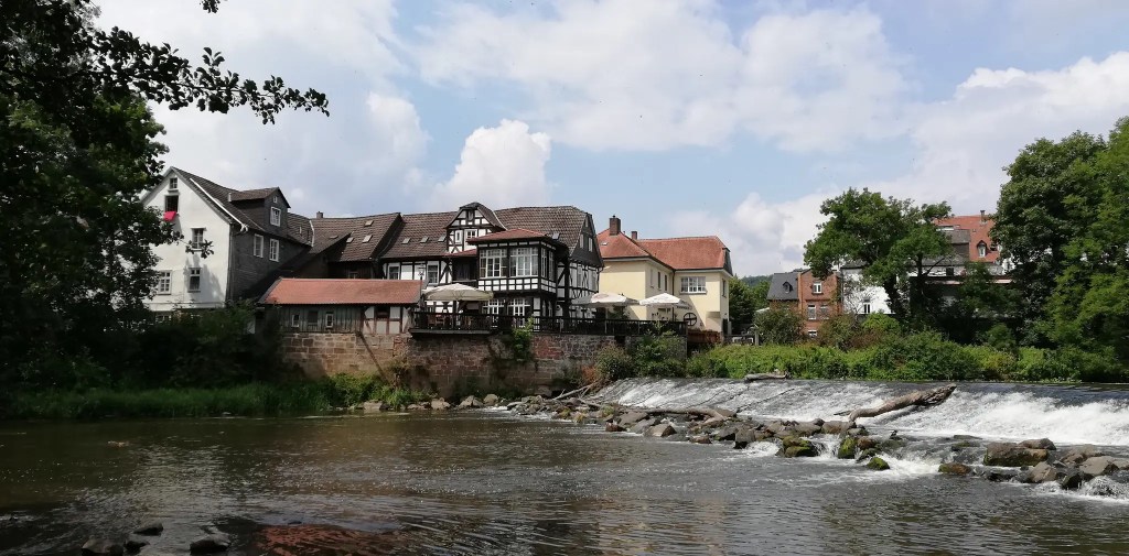 Aussicht über die Lahn in der Nähe von Wetzlar