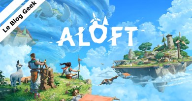 Image principale et logo du jeu Aloft