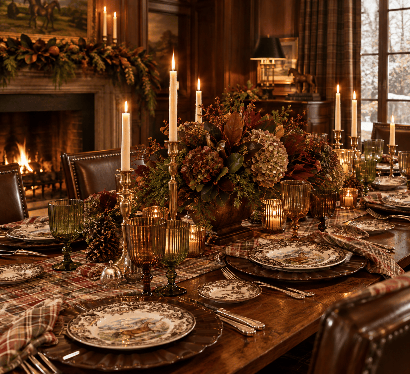 Ralph Lauren Heritage Look- Thanksgiving table 
