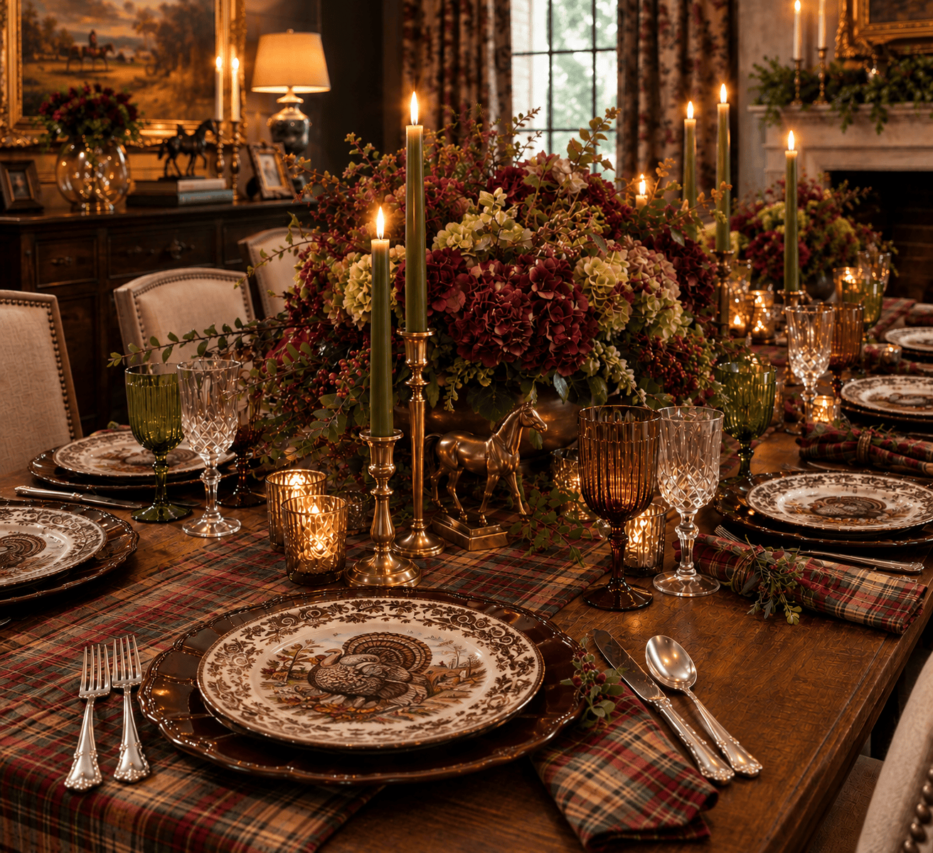 Ralph Lauren Heritage Look- Thanksgivng table 