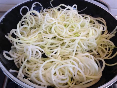 Kohlrabi Spaghetti 