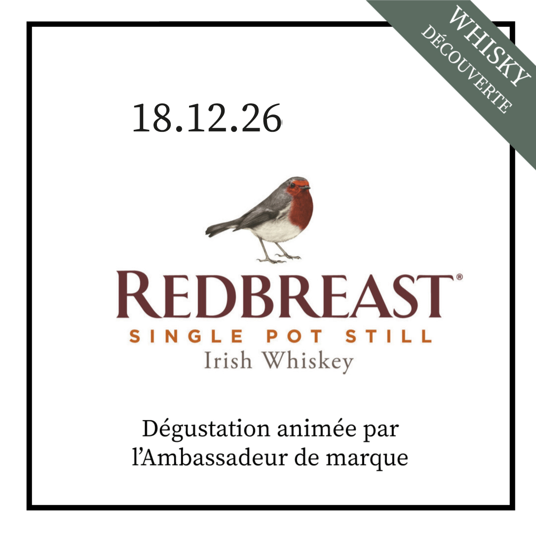 DÉGUSTATION WHISKY REDBREAST