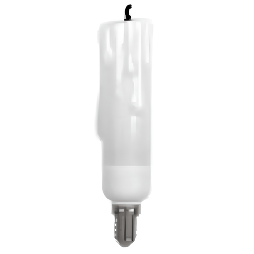 CFL Glühbirne E14 5W ECHTE KERZE 6400K