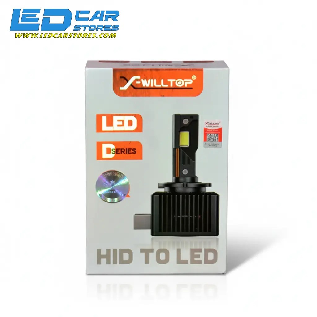 لمبات ليد X-WILLTOP D Series | تحويل مباشر من HID إلى LED.