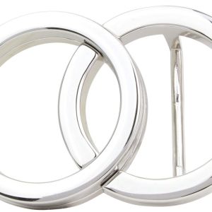 Gürtelschnalle Rings 4,0 cm