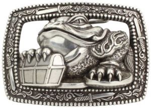 Gürtelschnalle Toad 4,0 cm
