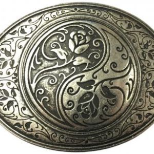 Gürtelschnalle Yin Yang 4,0 cm