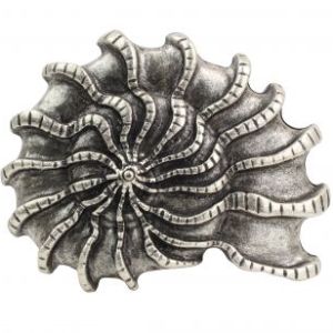 Gürtelschnalle Muschel klein 4,0 cm