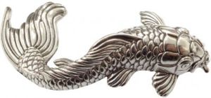 Gürtelschnalle Delux Koi 4,0 cm