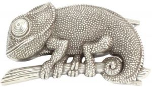 Gürtelschnalle Chamäleon 4,0 cm