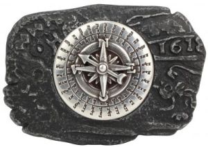 Gürtelschnalle Compass 4,0 cm