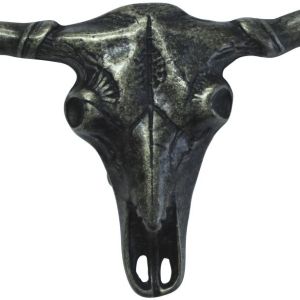 Gürtelschnalle Stier XXL 4,0 cm