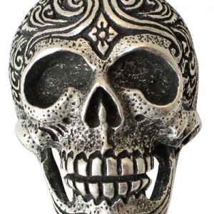 Gürtelschnalle Plain Skull 4,0cm