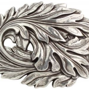 Gürtelschnalle Blätter 4,0 cm