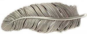 Gürtelschnalle Grand Feder 4,0 cm