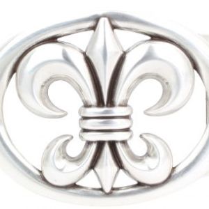 Gürtelschnalle Lilie 4,0 cm