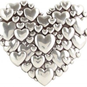Gürtelschnalle Hearty 4,0 cm
