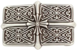 Gürtelschnalle Crosses 4,0 cm