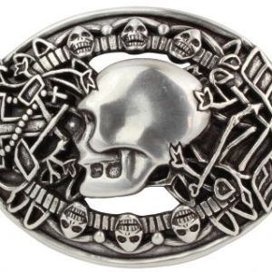 Gürtelschnalle Delux Death 4,0 cm